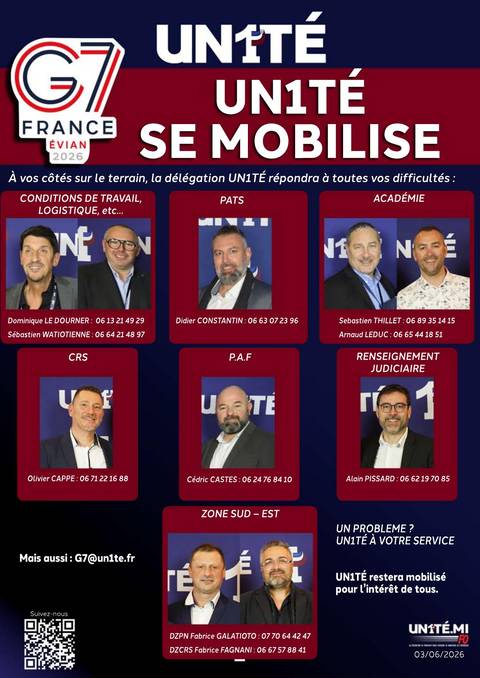 Aperçu — G7 Evian 2026 - UN1TÉ se mobilise