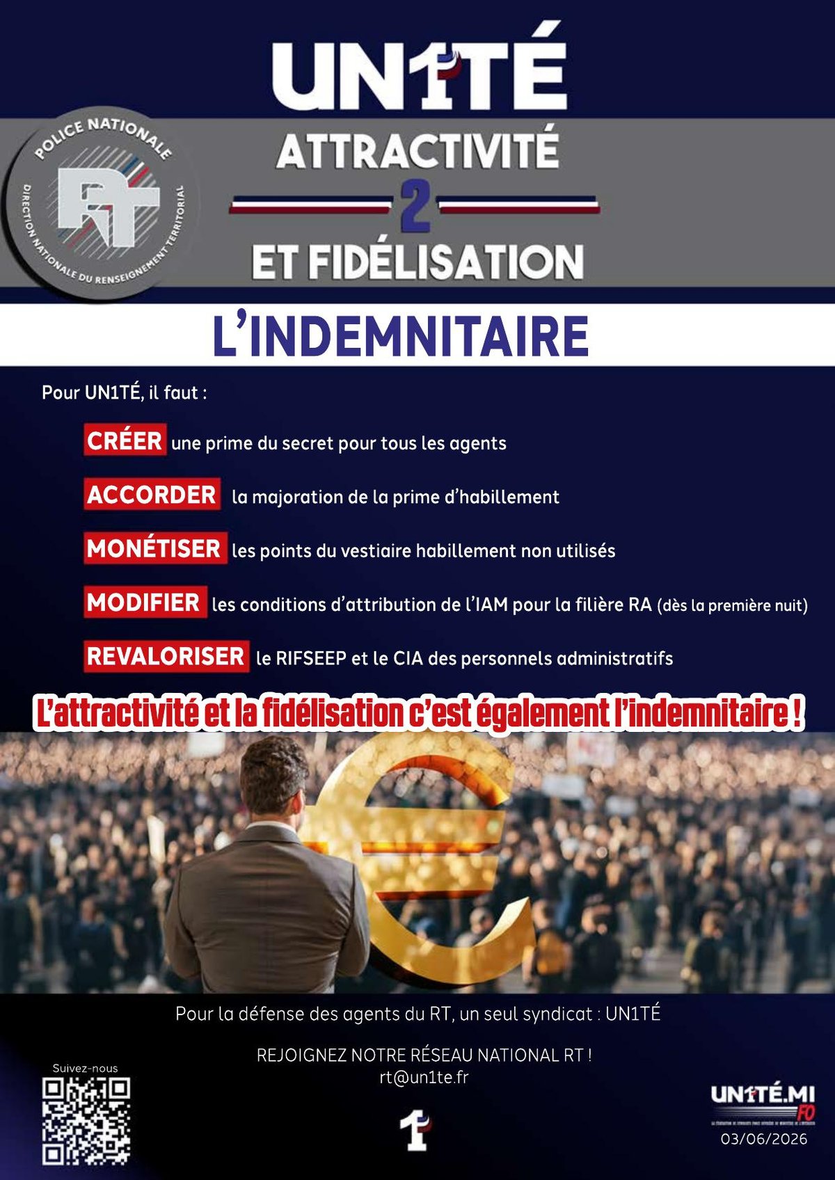 RT : Attractivité &amp; Fidélisation - L'Indemnitaire