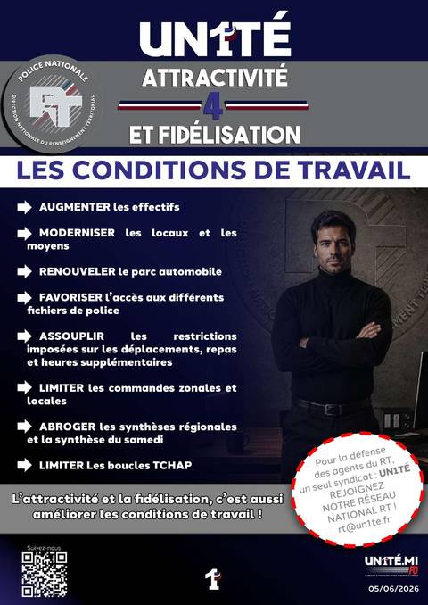Aperçu — Attractivité &amp; Fidélisation - Les conditions de travail