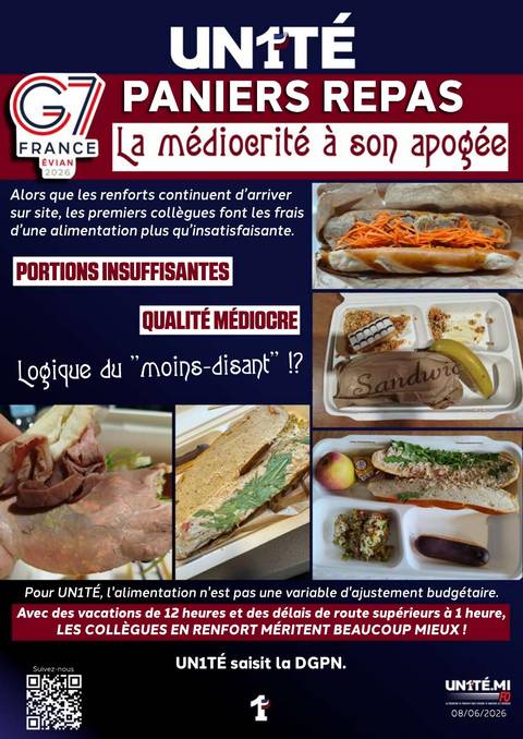 Aperçu — G7 - Paniers repas : La médiocrité à son apogée