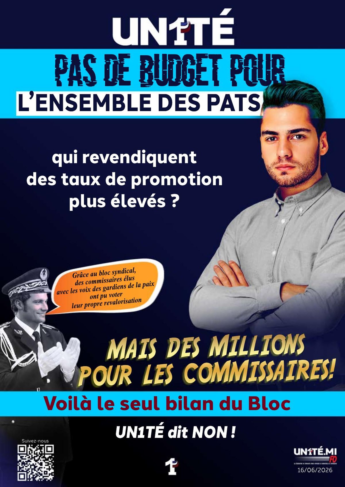 Pas de budget pour l’ensemble des PATS