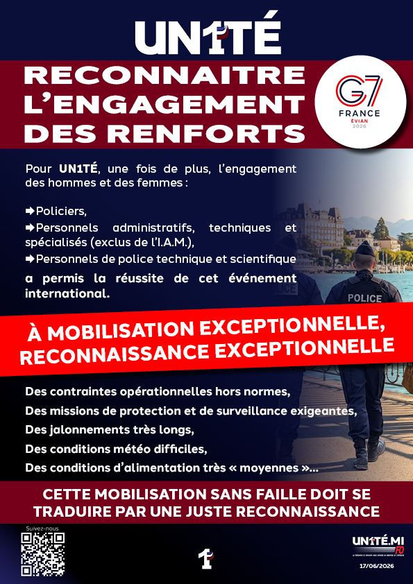 Reconnaître l’engagement des renforts