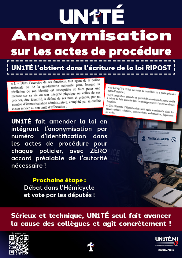 Anonymisation sur les actes de procédure