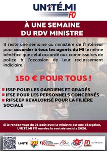 Aperçu — A une semaine du rdv ministre