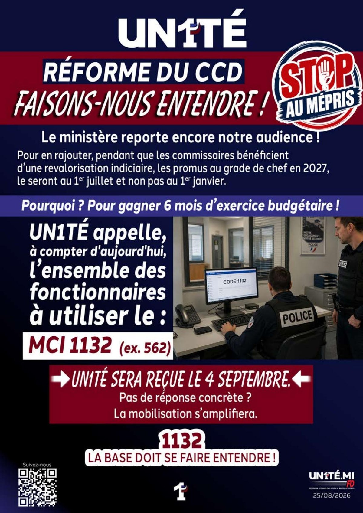 Réforme du CCD : FAISONS-NOUS ENTENDRE !