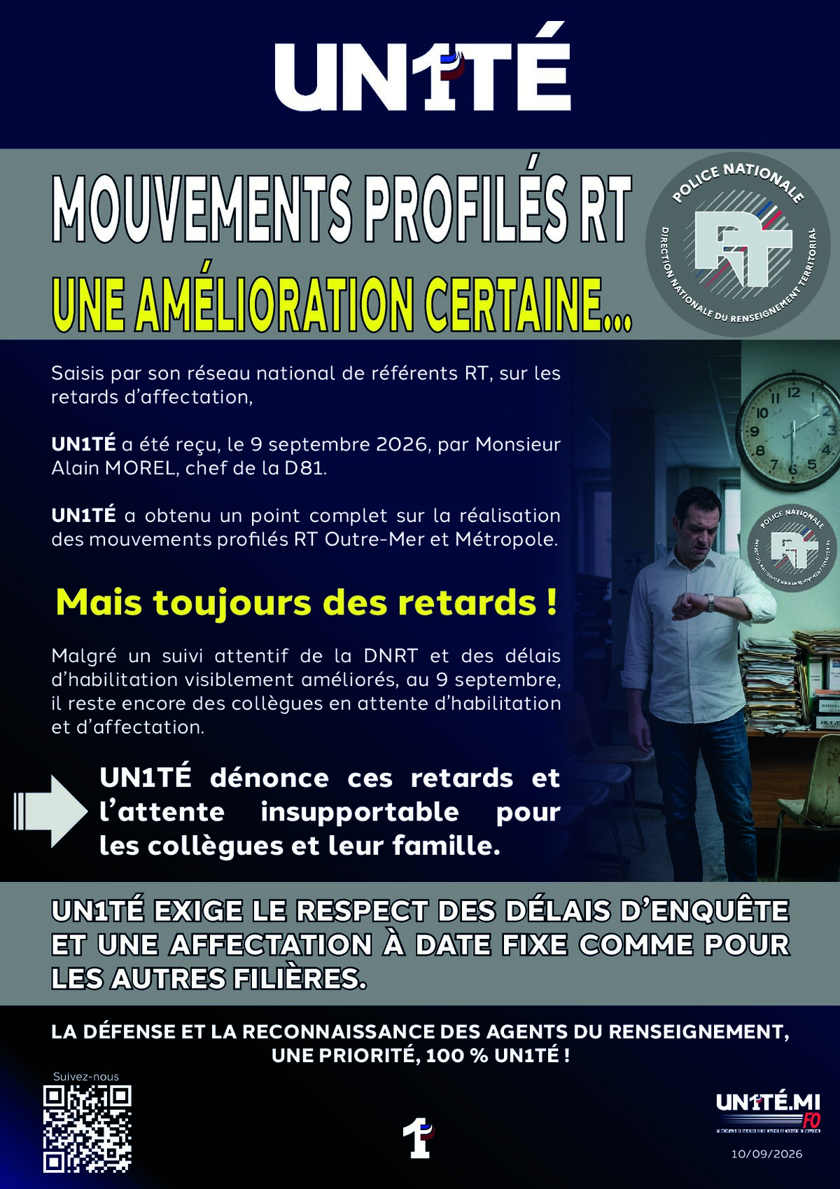 MOUVEMENTS PROFILÉS RT