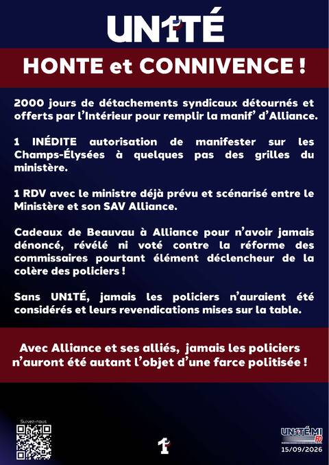 Aperçu — HONTE et CONNIVENCE !