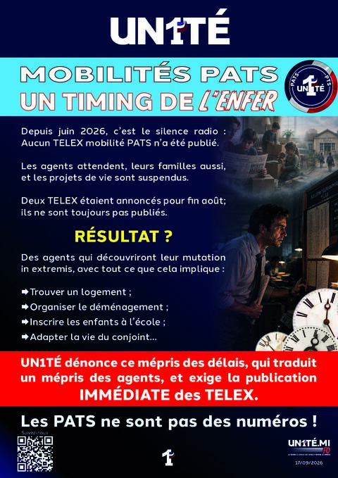 Aperçu — MOBILITÉS PATS, UN TIMING DE L'ENFER