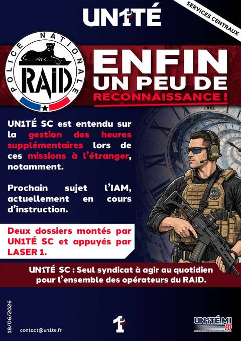 Aperçu — RAID : ENFIN UN PEU DE RECONNAISSANCE !