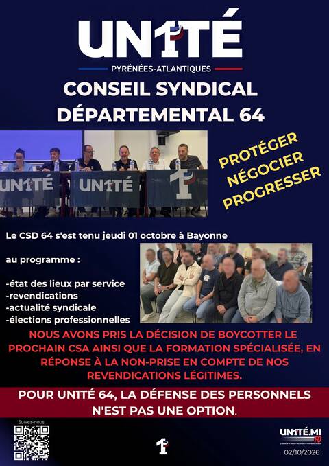 Aperçu — CONSEIL SYNDICAL DÉPARTEMENTAL 64