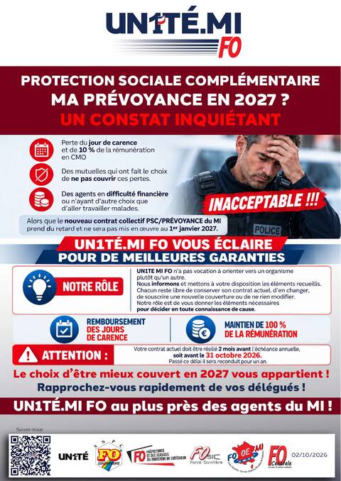 Aperçu — PROTECTION SOCIALE COMPLÉMENTAIRE MA PRÉVOYANCE EN 2027 ?