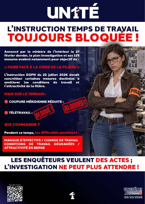 Aperçu — L’instruction temps de travail toujours bloquée !