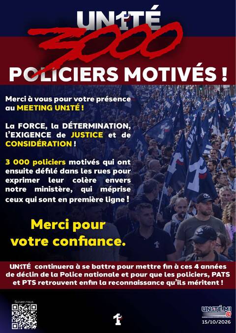 Aperçu — 3 000 POLICIERS MOTIVÉS !