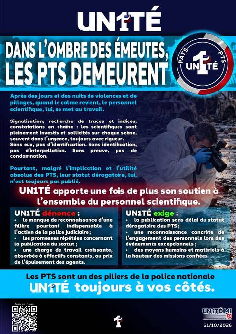 Aperçu — DANS L’OMBRE DES ÉMEUTES, LES PTS DEMEURENT