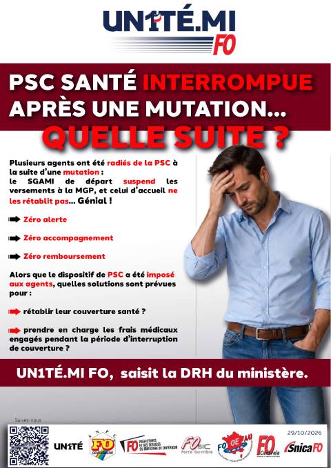 Aperçu — PSC santé abrogée après une mutation... Quelle suite ?